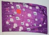40 Purple Cube Flags