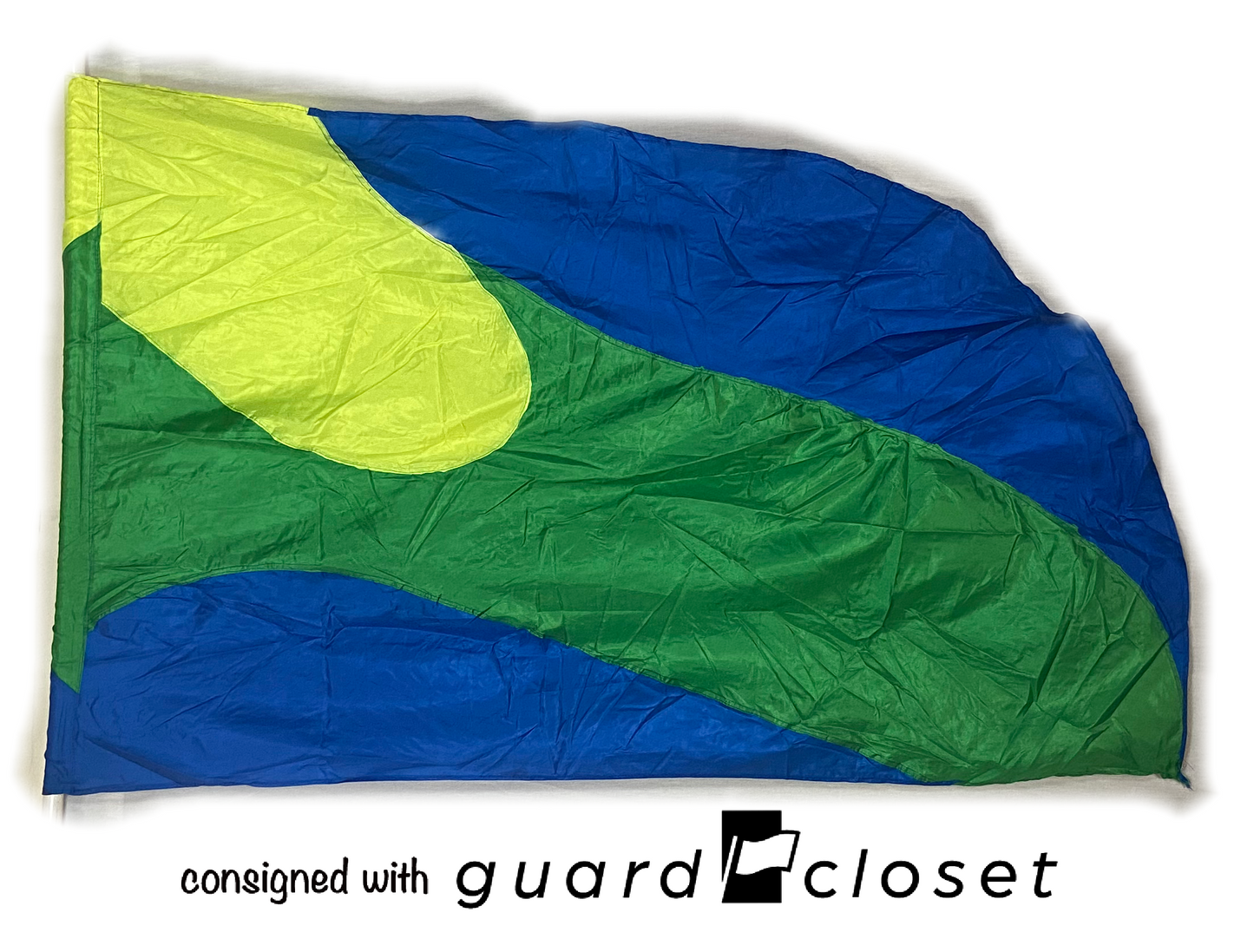 16 yellow/green/blue flags guardcloset