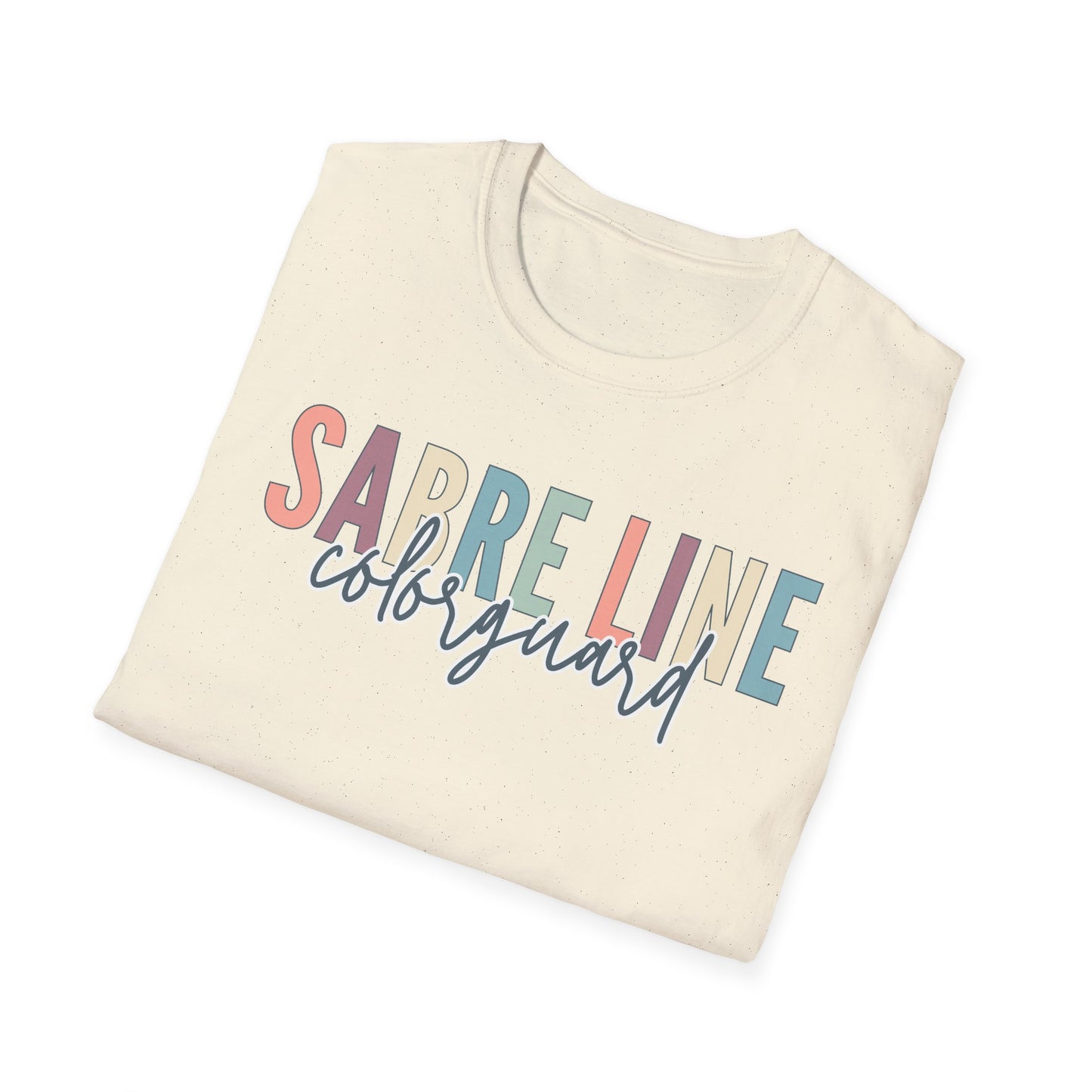 Starting Line Design Co - Sabre Line Colorful Varsity Tee