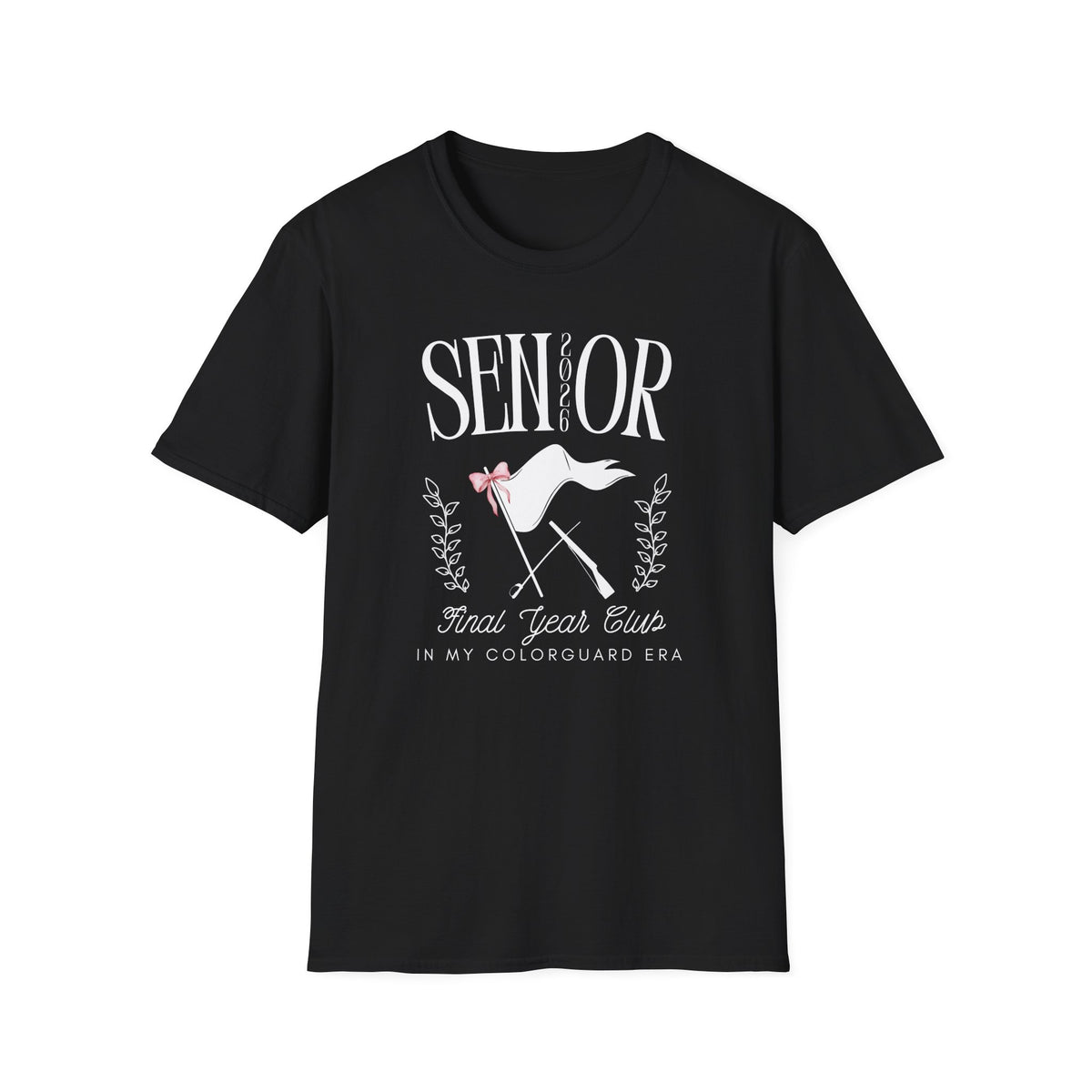 Starting Line Design Co - Custom Graduation Year Colorguard Senior Social Club Tee