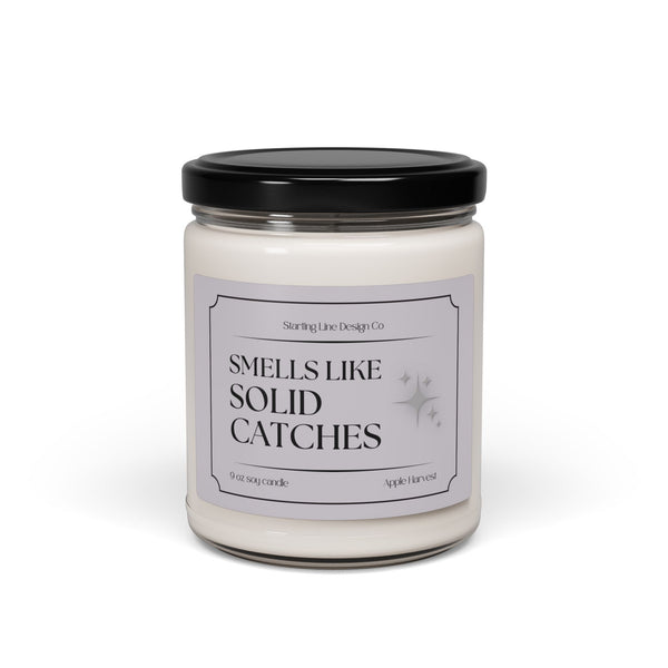Starting Line Design Co - 'Smells Like Solid Catches' - Funny Colorguard Winterguard Candle