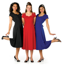 Load image into Gallery viewer, RACHEL (Style #443) - Sweetheart Neck Short Sleeve Show Choir Dress