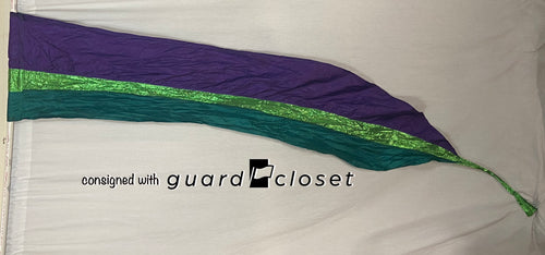 19 purple green streamers guardcloset