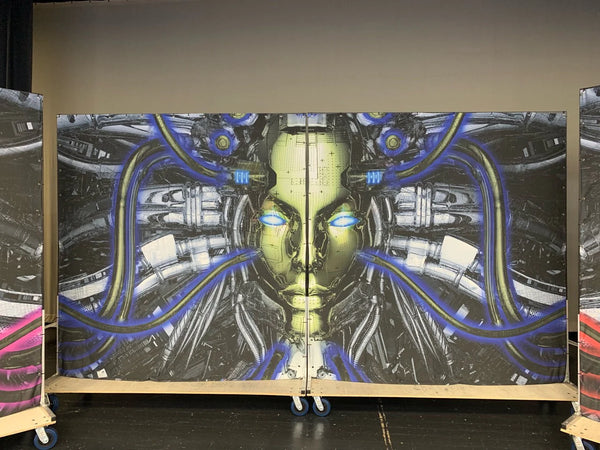 3 total mechanical theme props (6 pieces)