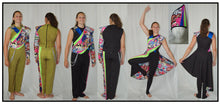 Load image into Gallery viewer, 134 total green multicolor urban graffiti Algy costumes + 3 drum major costumes