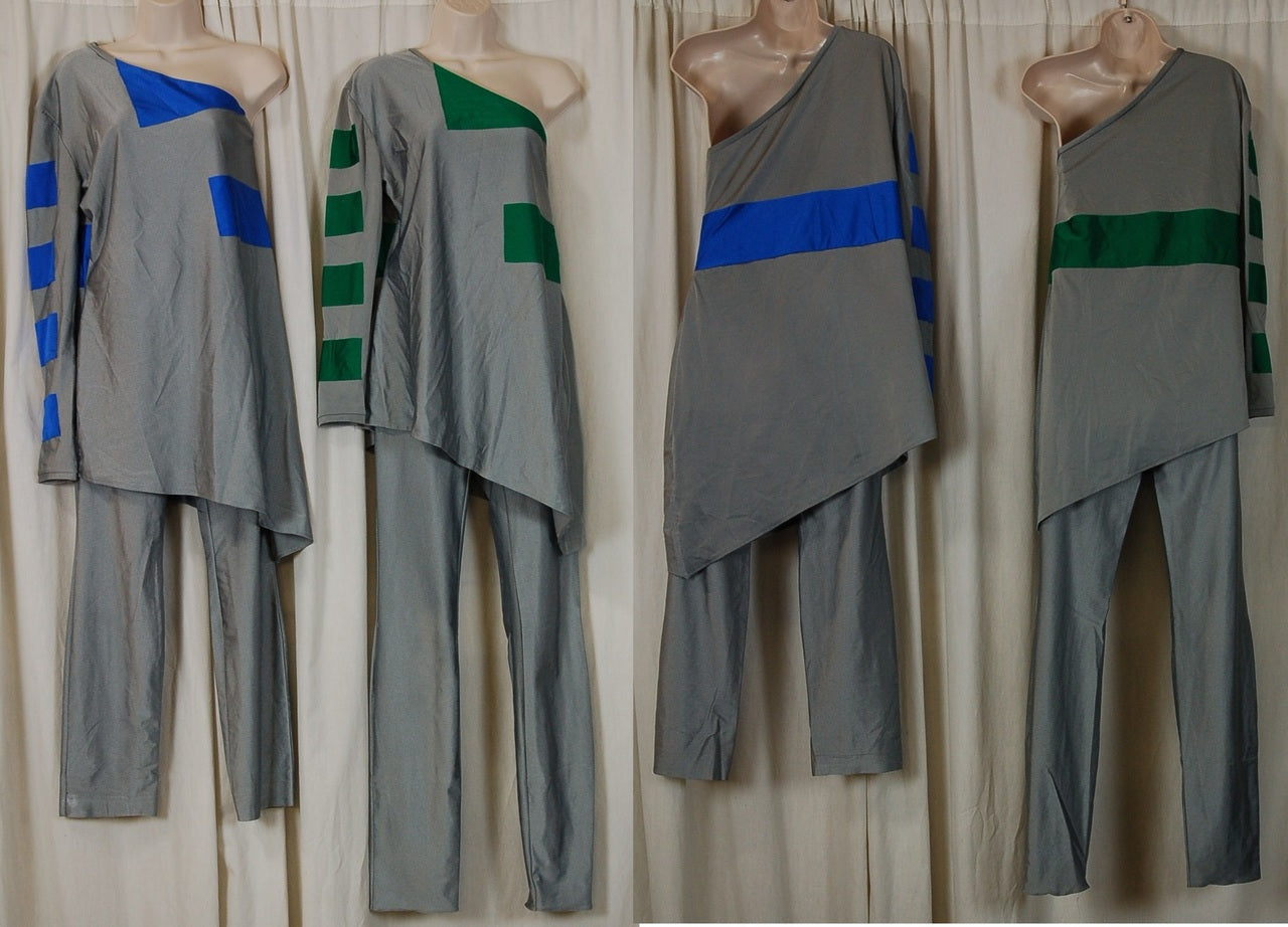 13 Gray Pants + 13 Varied Shirts by Colors in Motion
