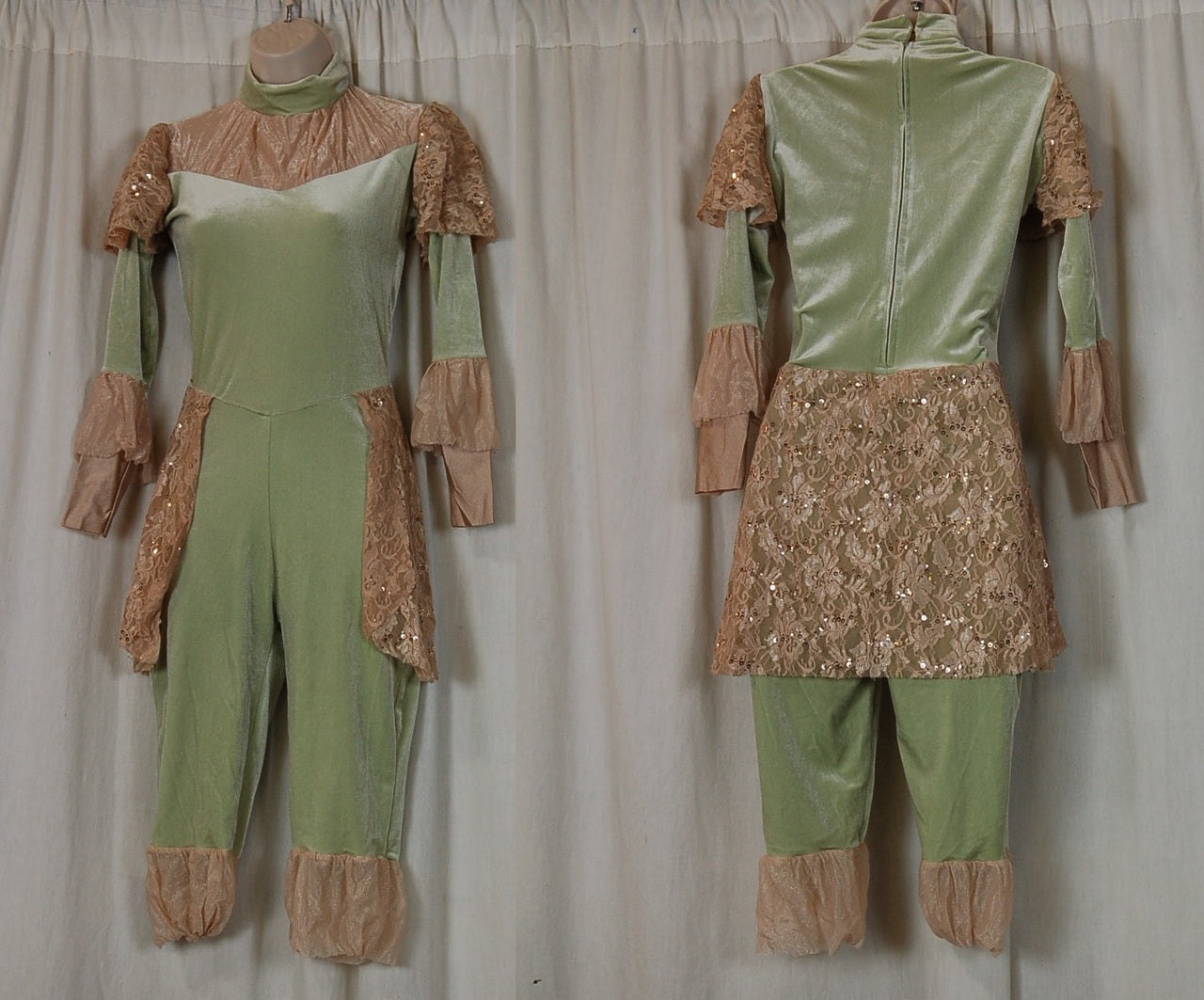 5 Green tan Uniforms