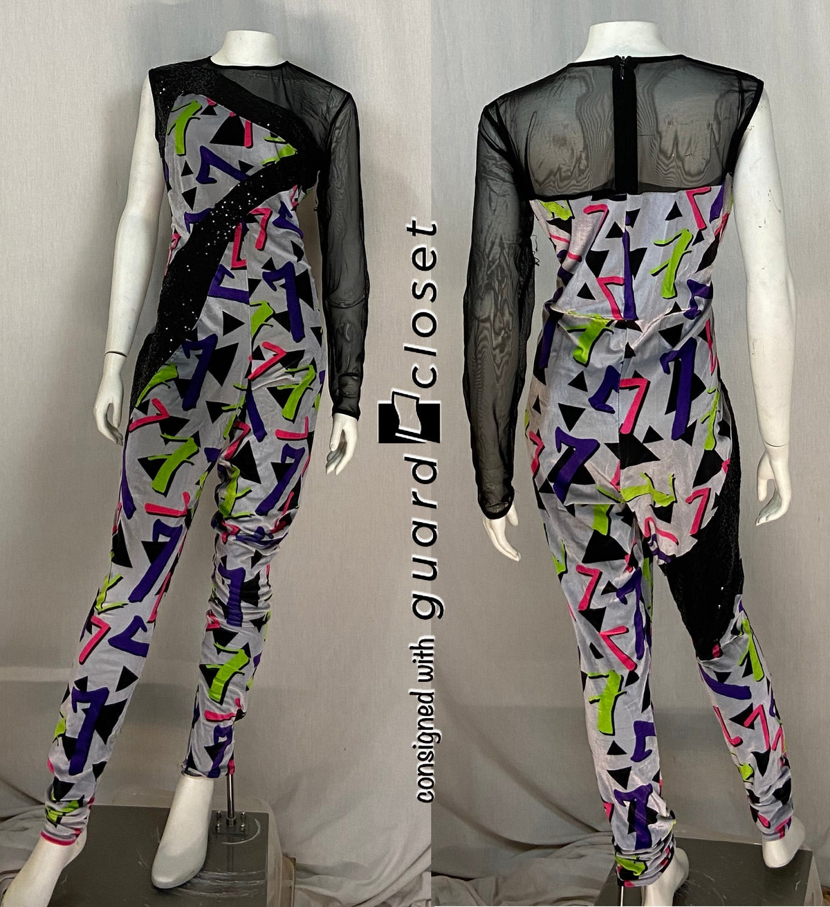11 One Sleeve "7" Unitards by A Wish Come True