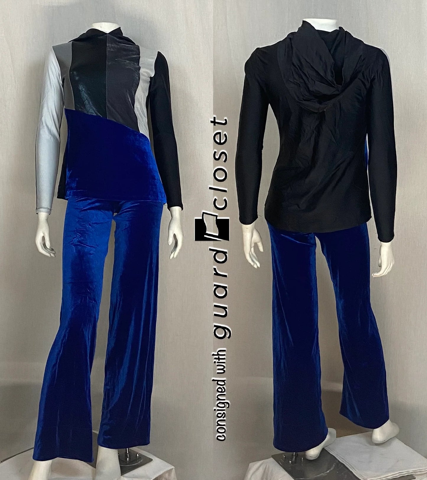 20 total blue gray aqua orange uniforms- pants, sleeveless tops, hooded tops Baltogs