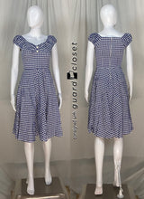 Load image into Gallery viewer, 10 blue checkered Muxxn dresses
