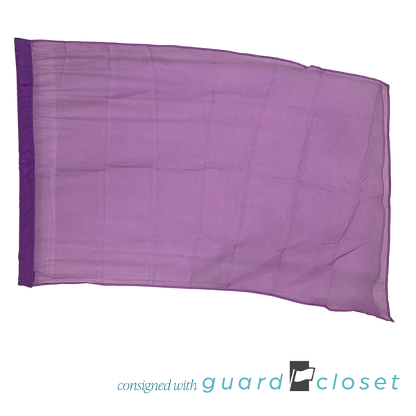 Solid Purple Flags | McCormicks | Set of 5