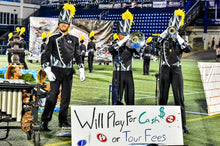 Load image into Gallery viewer, 128 Black white Shako Wraps + 122 multicolor rainbow waist cinches + 122 Pairs Gauntlets FJM