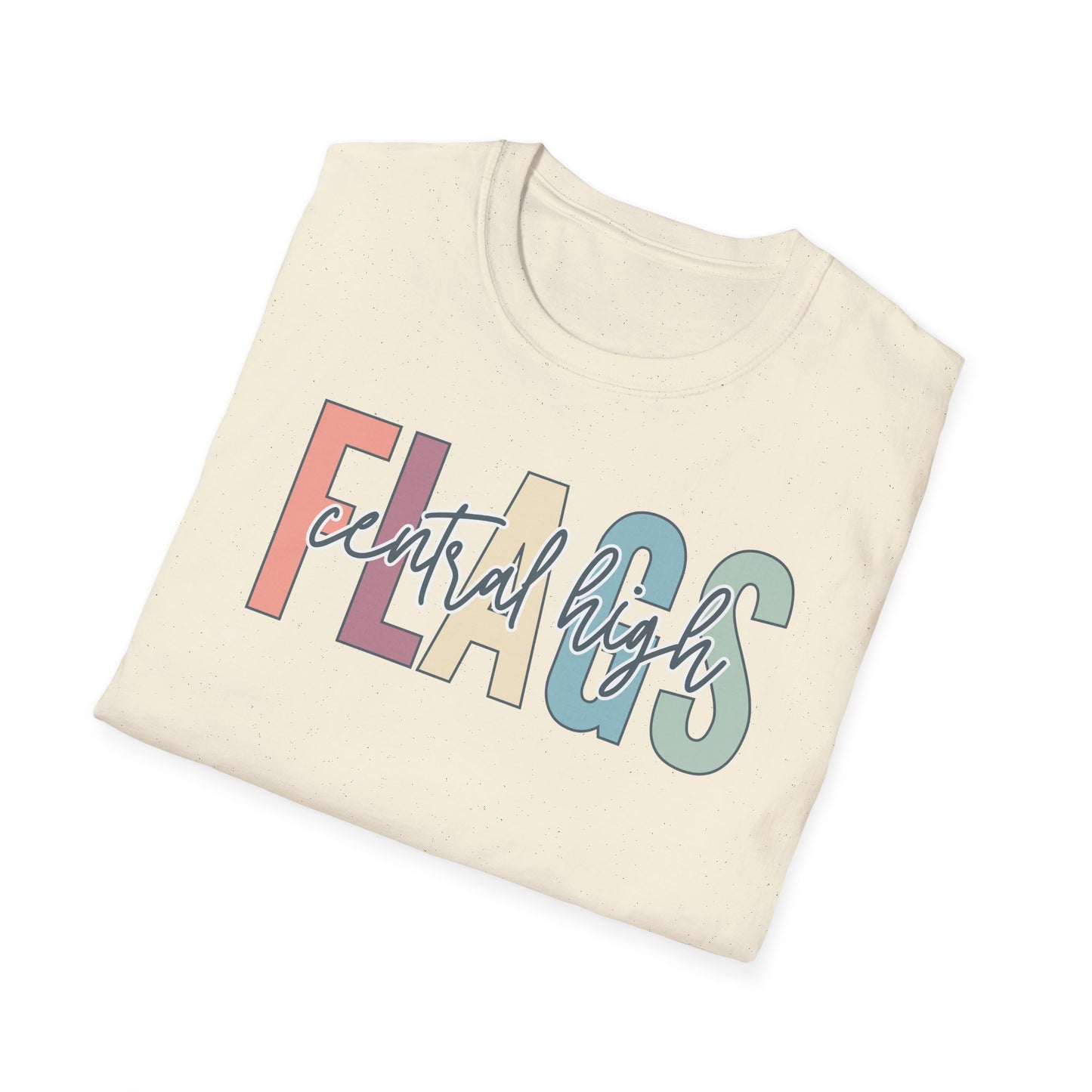 Starting Line Design Co - Custom Colorful Varsity Flags Tee