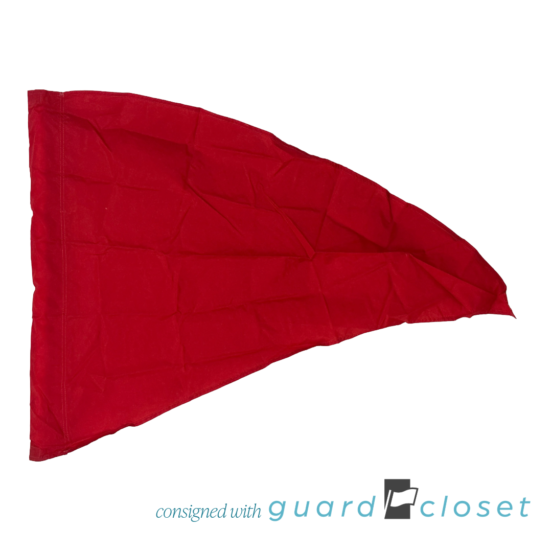 8 Solid Red Pennant Flags by Band Shoppe