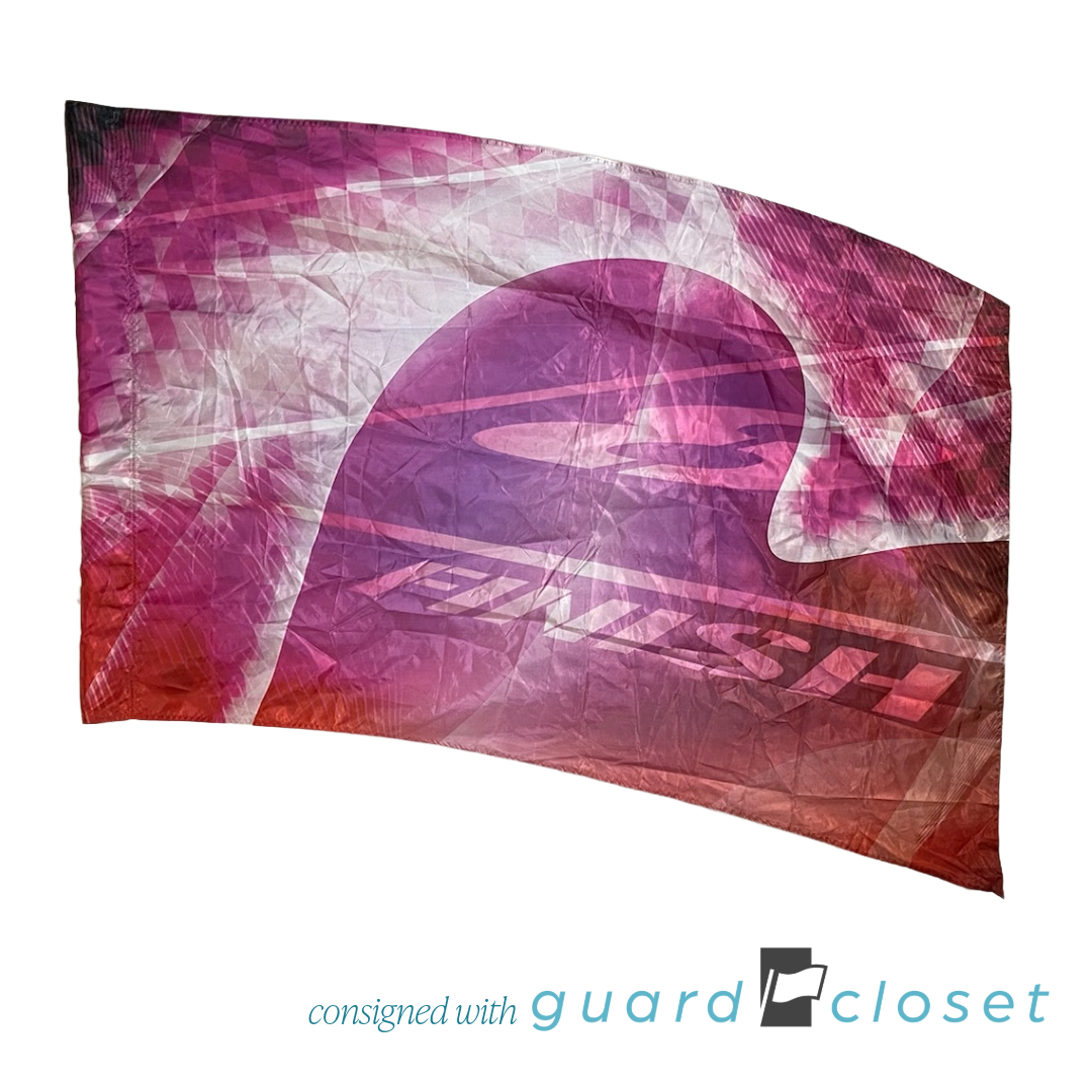 24 Shades of Pink Finish Line Flags