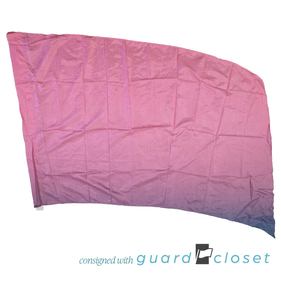 13 Pink Purple Blue Shaded Ombre Flags by WGT