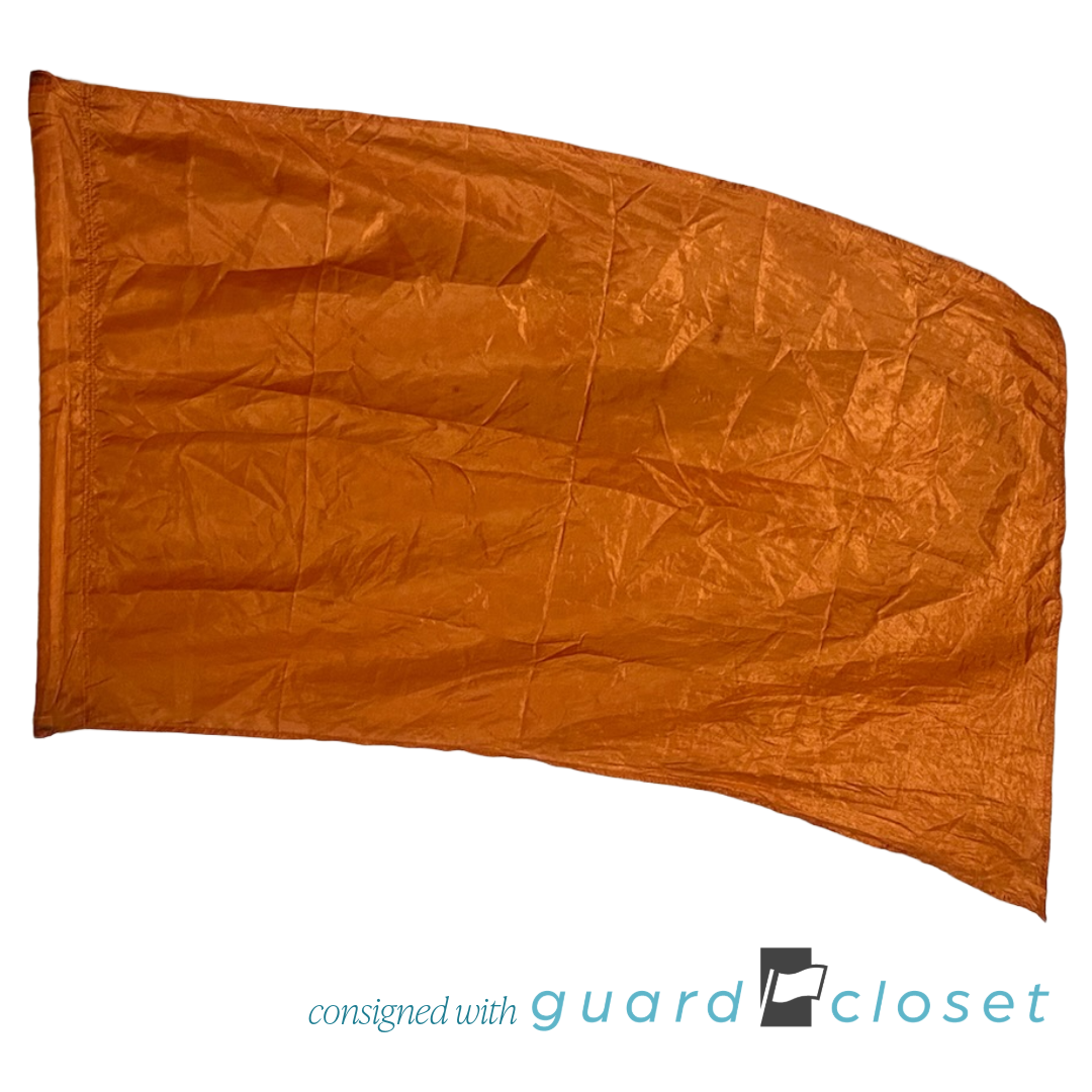 14 Solid Orange Flags by Band Shoppe