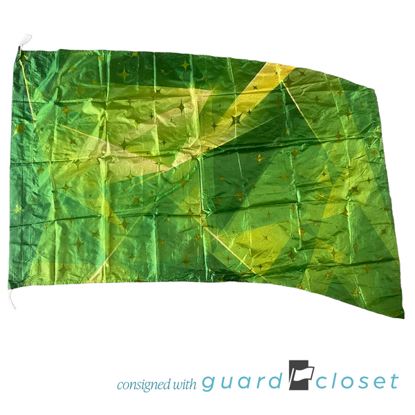 10 Green Emerald Genesis Flags 8007 by StylePlus