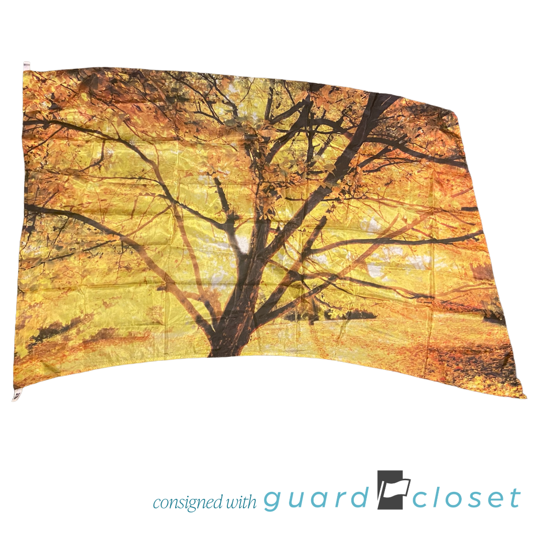 14 Orange Gold Autumn Fall Leaves Flags by McCormicks
