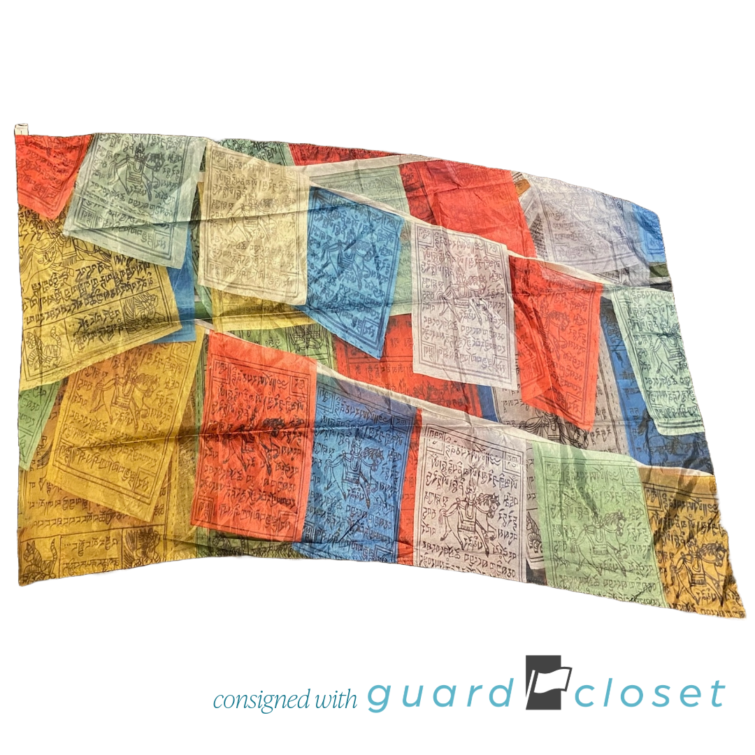 17 multicolor Tibetan prayer flags by Digital Marching FX
