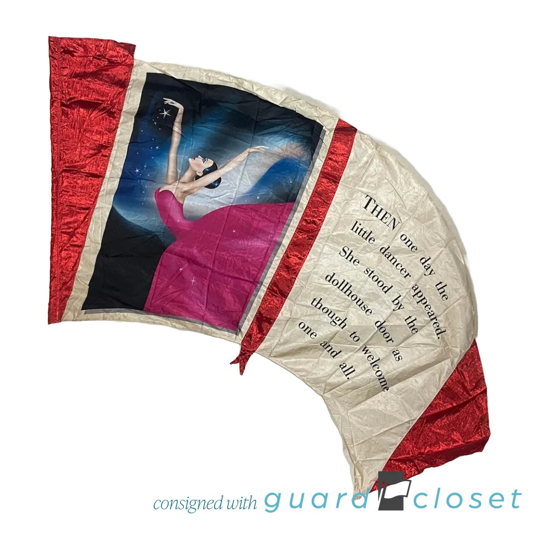 19 total Steadfast Tin Soldier swing flags by R&S Marching Arts