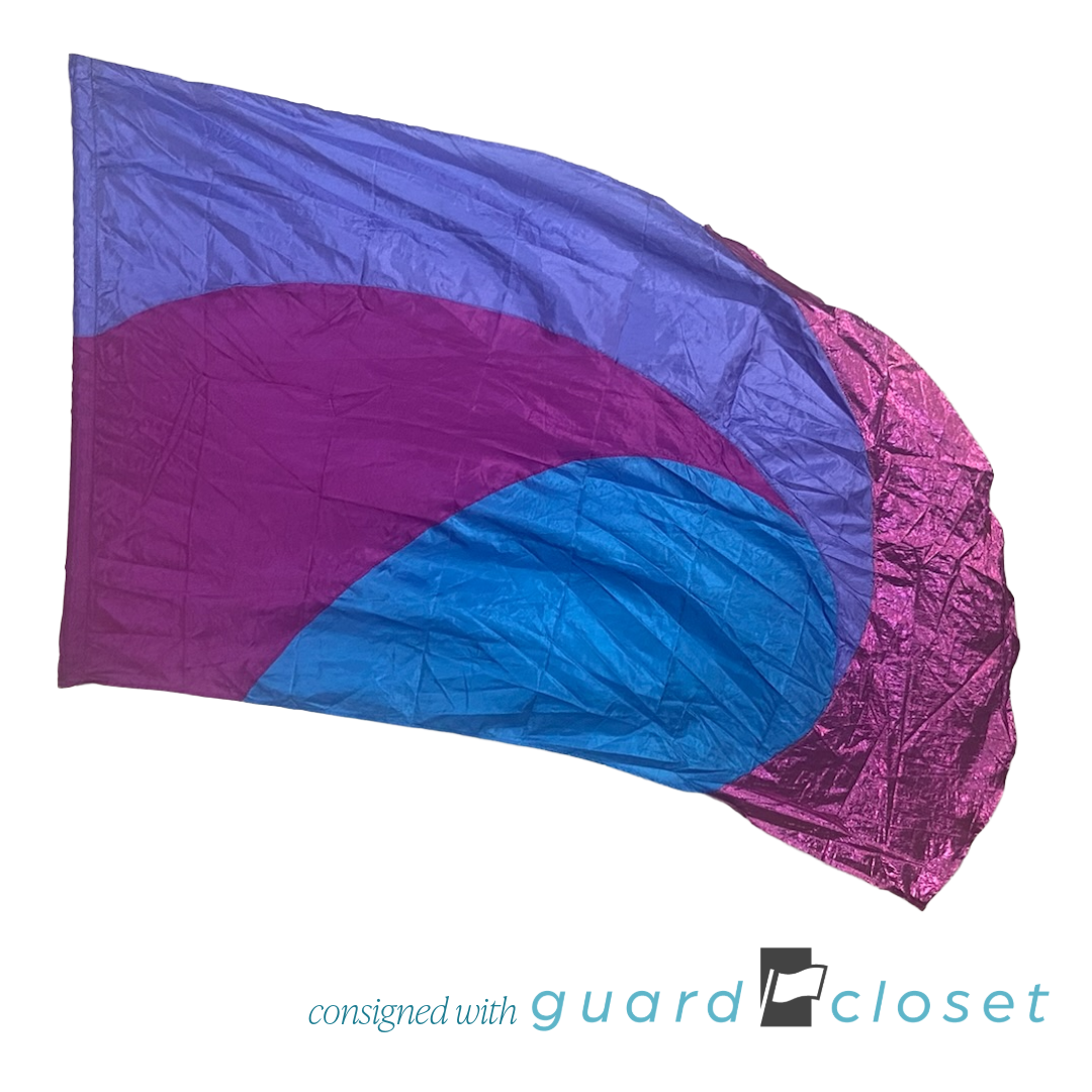 15 Shades of Purple Blue Pink Flags