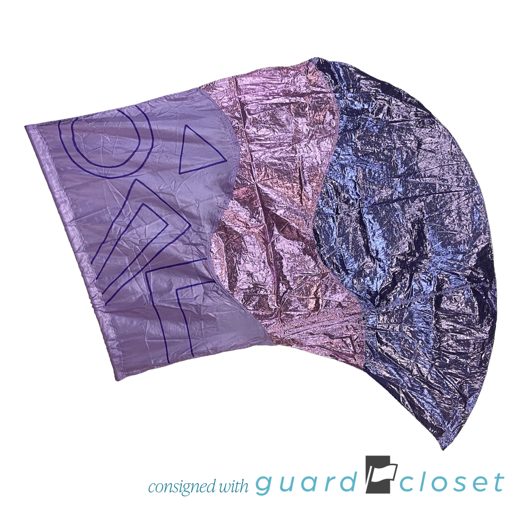 32 Shades of Purple Geometric Flags