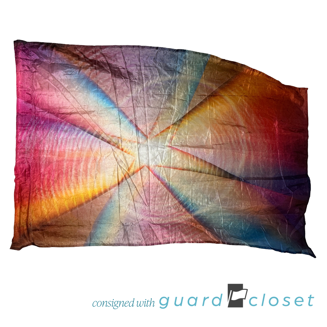 14 Multi Color Rainbow Star Burst Flags MTO Envision Flag 600 by StylePlus