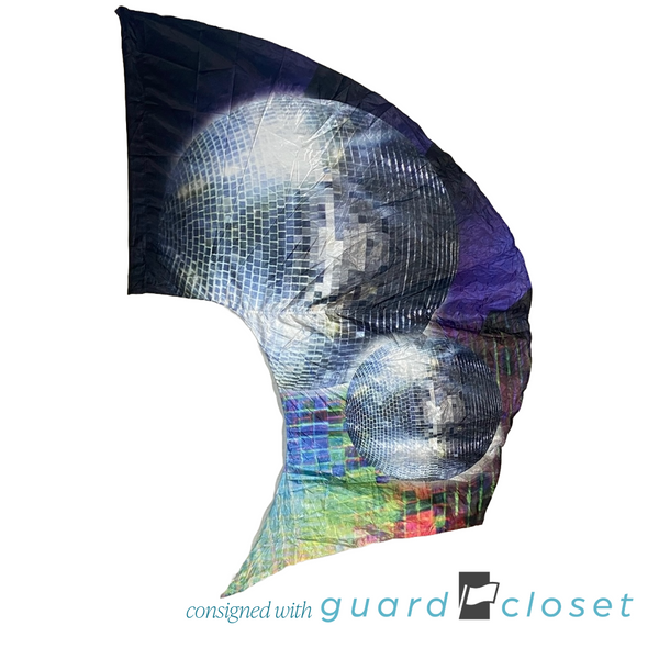 10 Disco Ball Swing Flags by Style Plus