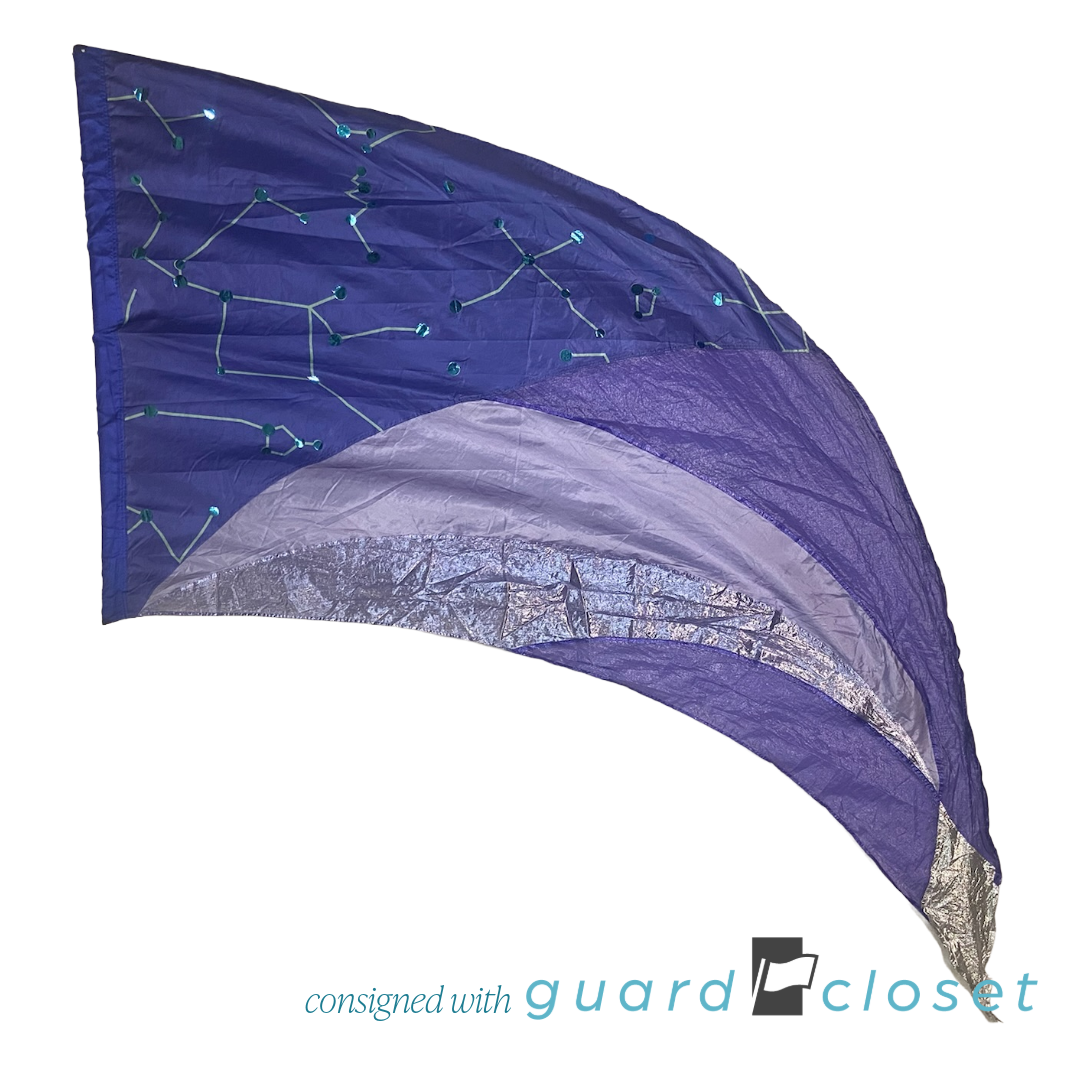 16 Shades of Purple Swing Flags
