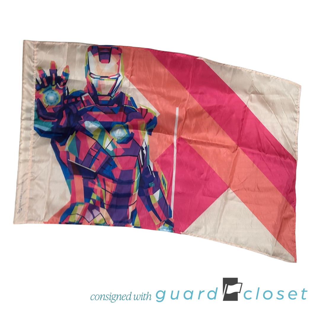 10 Multi Color Varied Superhero Flags by Showday