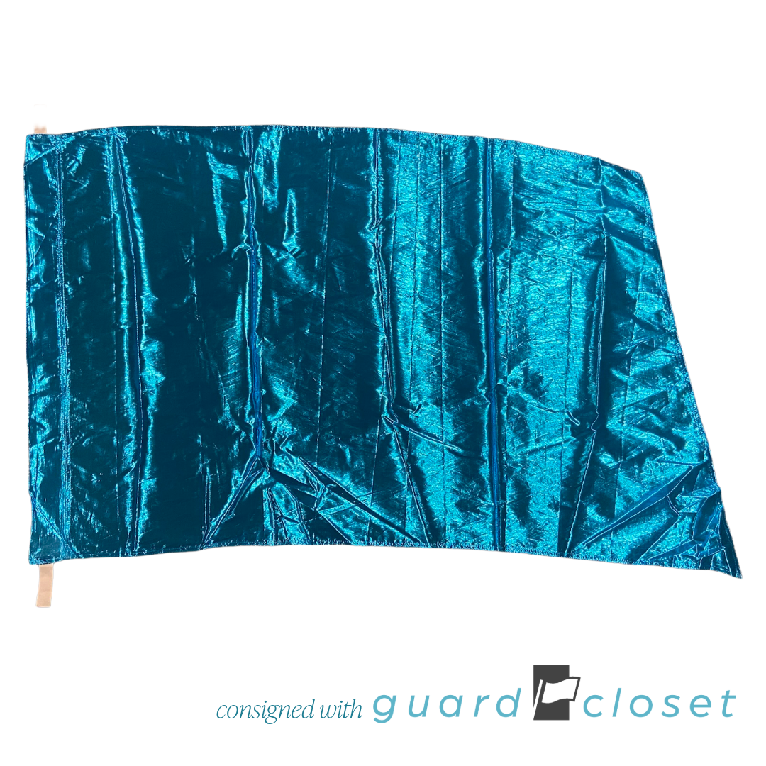 22 Solid Teal Flags by Band Shoppe