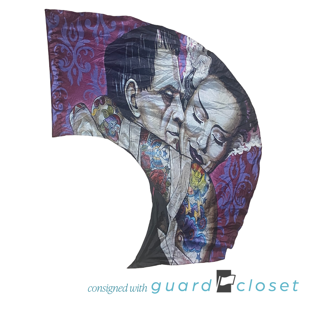 34 Purple Multi Color Bride of Frankenstein Munsters Swing Flags