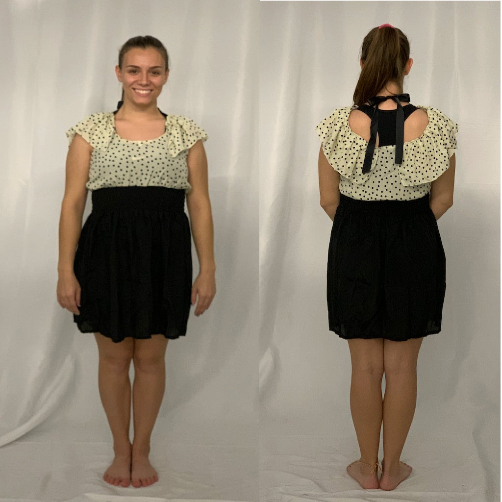 33 Black & White Polka Dot Dresses