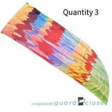 Load image into Gallery viewer, 19 Various Multicolor Sunset Warm Color Spectrum Banner Flags by Field & Floor FX