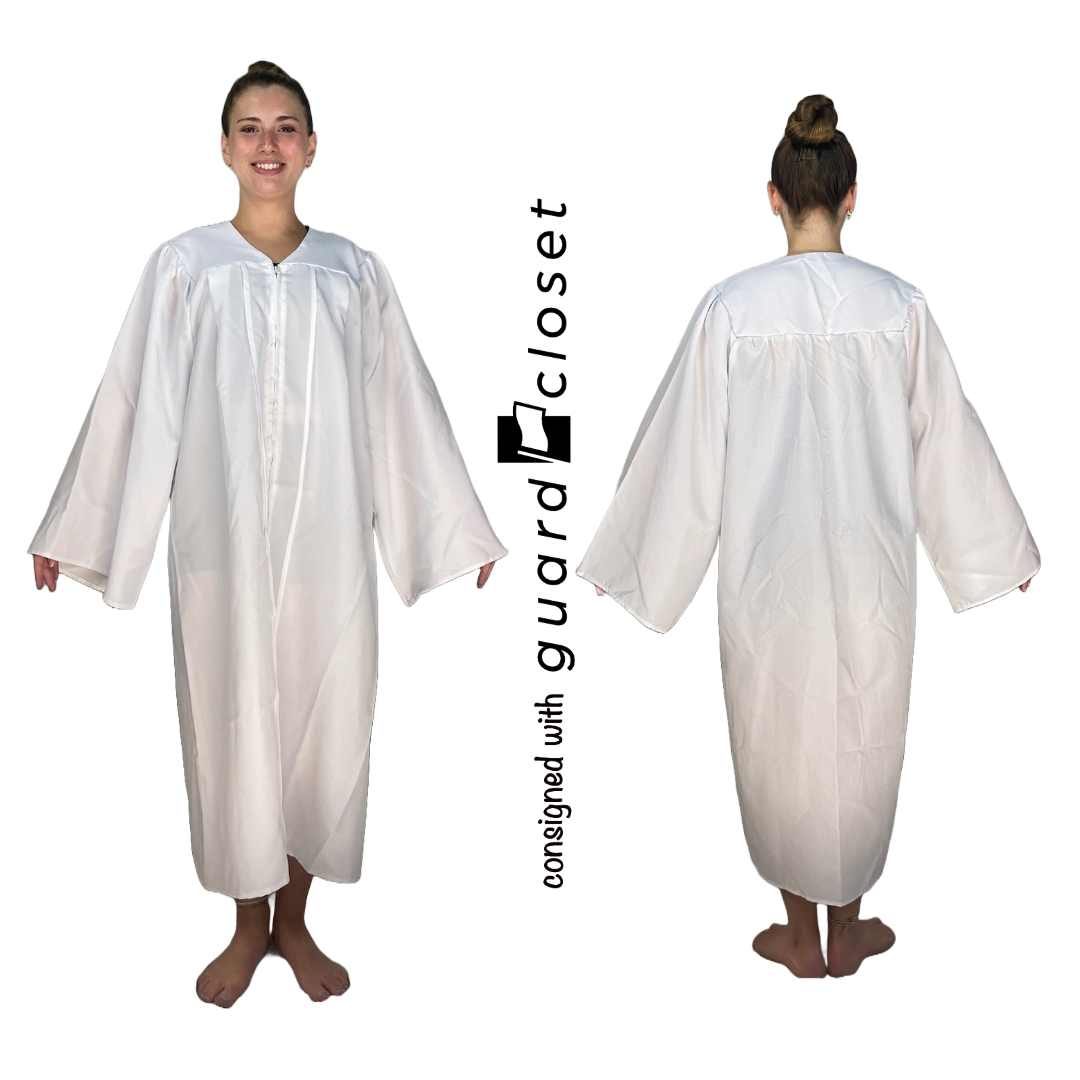 8 White Graduation Gown Choir Robes