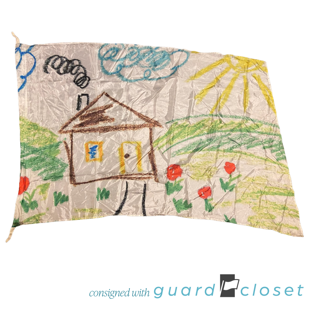 14 Multicolor Child Drawing Art Flags