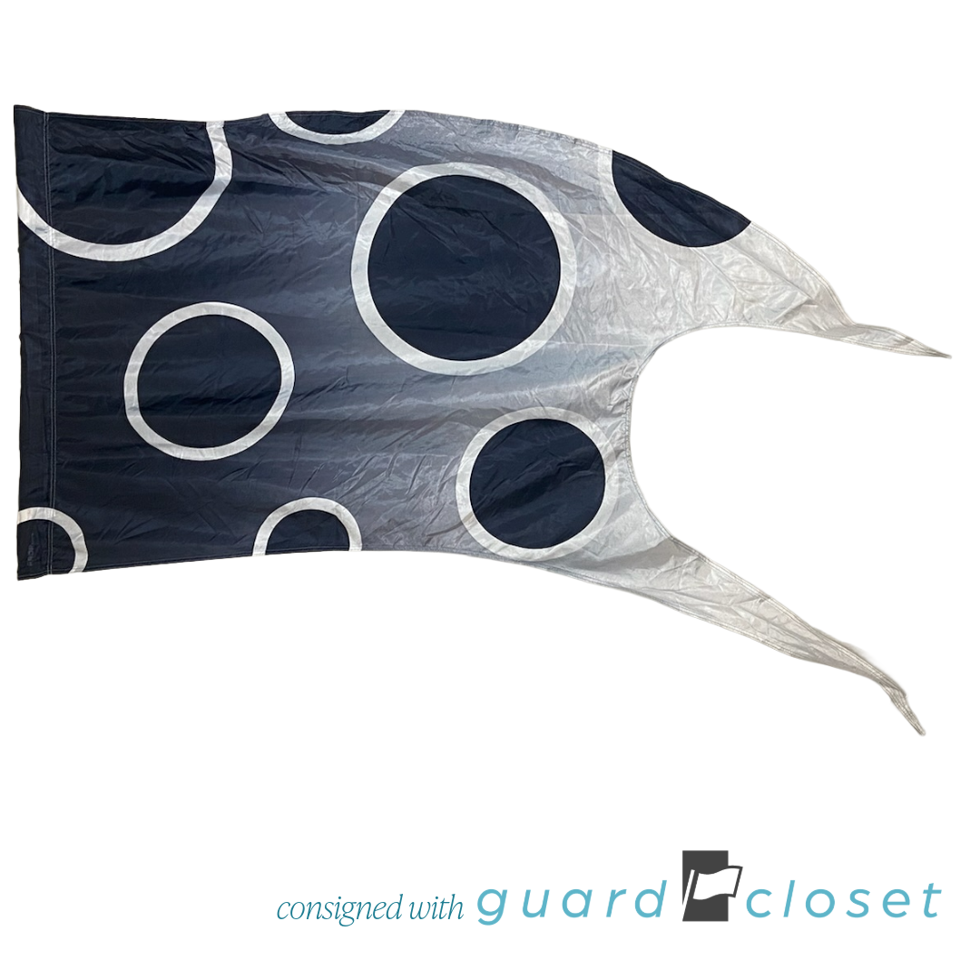 18 Gray Shaded with Circles Flags by Prop Vinyls