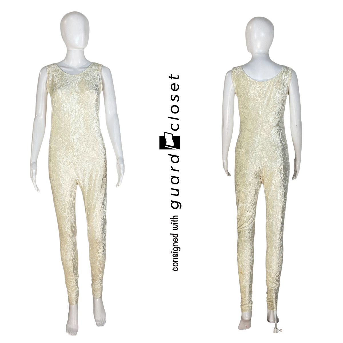 17 Ivory Tank Unitards