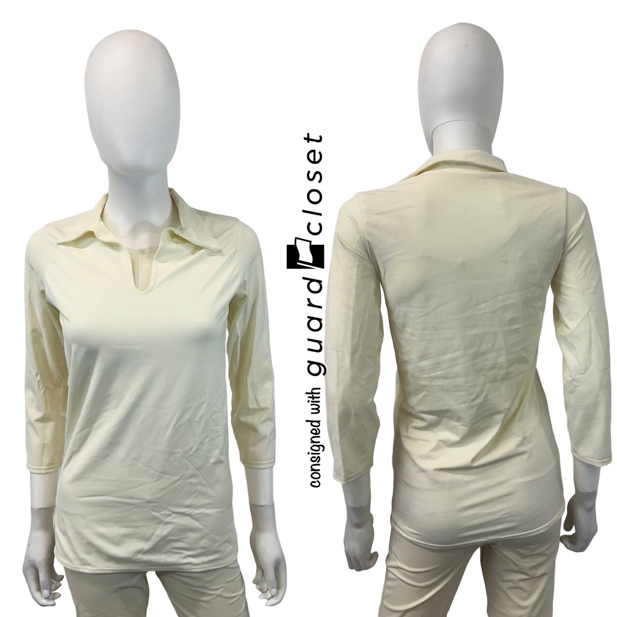 Ivory lycra biketards and long sleeve lycra tops | Georgie Girl | Set of 10