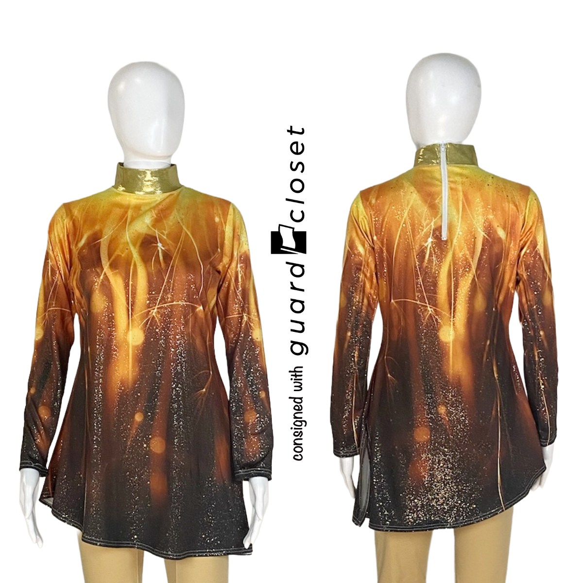13 Bronze Gold Long Sleeve Tunics GENTUN06GOL by StylePlus