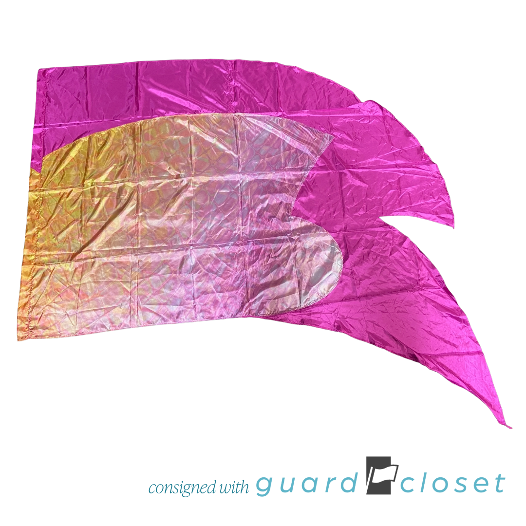 21 Shades of Pink and Orange Swing Flags