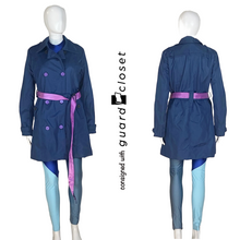 Load image into Gallery viewer, Blue to Gold Reveal Unitards, Blue Skirts, and Blue Raincoats by Creative Costuming & Designs