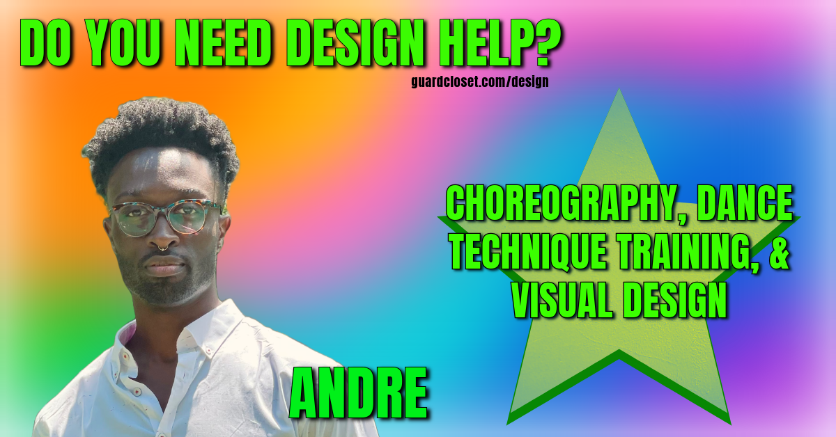 Andre Williams brings Choreography for Colorguard and Band, Dance Tech ...