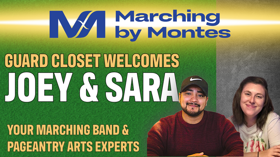 Guard Closet Welcomes Marching by Montes | Joey Montes & Sara Shields