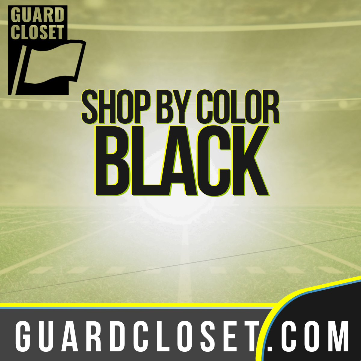 Guard Closet Black marching arts collection