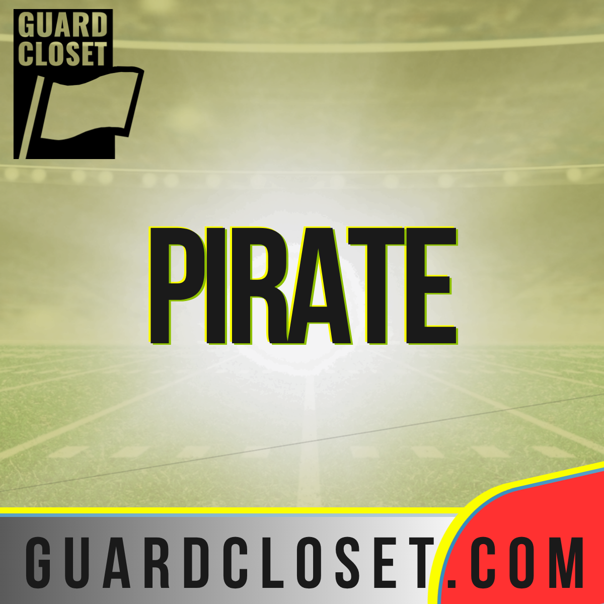 Guard Closet Pirate marching arts collection