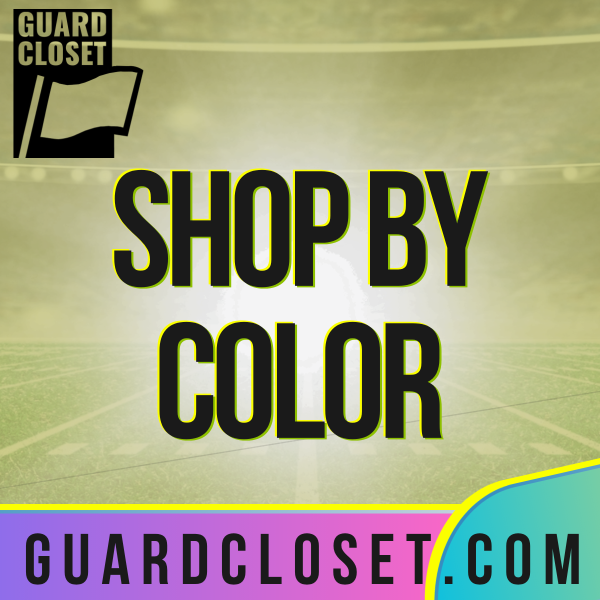 Guard Closet Shop by Color marching arts collection