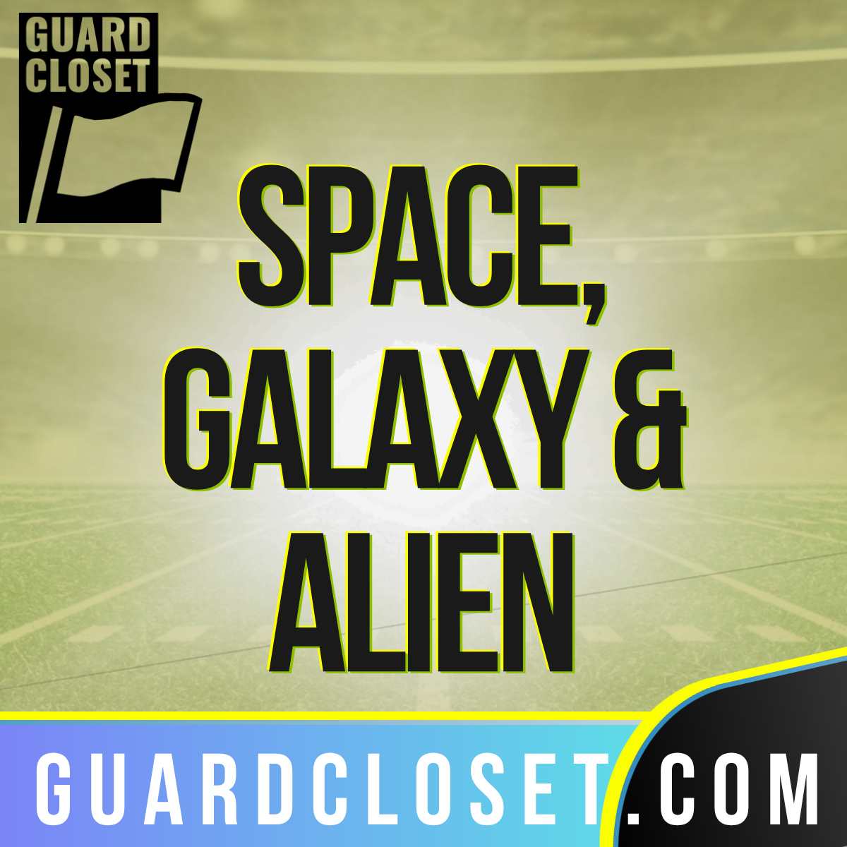 Guard Closet Space Galaxy and Alien marching arts collection