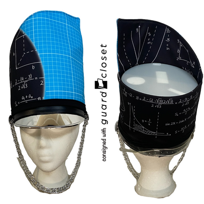 18 Long Sleeve Blue/Black Math Stem performance top & shako wraps by StylePlus